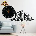 Flying Butterflies with Stars and Dots, And Butterfly Shelf,MDF, wall clock,circle,square,eagle shape,family,map Material, Décor Item, BIG BUTTERFLY CLOCK, 3D DIY Self Adhesive Wall Clock, Smooth Machine, Double Tape, Best For Gift And Drawing Room. 