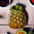 Pineapple Serving Fruit Shape Plates. 