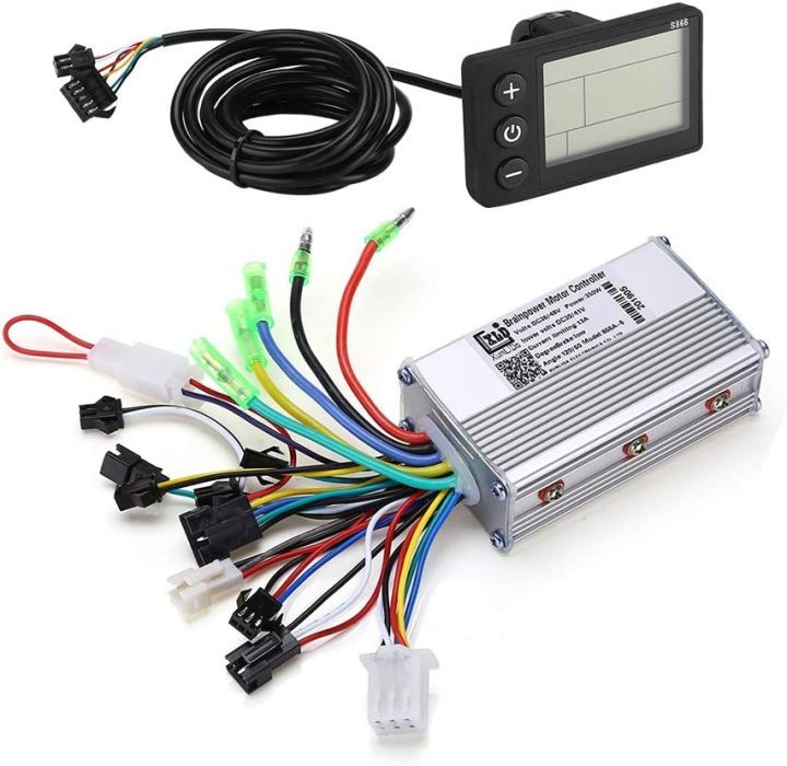 NERIES%20Motor%20Brushless%20Controller,%20DC24,%2036V%20350W%20Waterproof%20Electric%20Bicycle%20Scooter%20Brushless%20Controller%20Kit%20with%20LCD%20Display%20Meter%20Model%20SL-QX041KZ%20-%20Image%203
