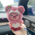 Drag maid wedding dress Korea new cute plush doll pendant niche girl heart little red book birthday gift. 