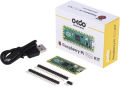 OKdo Raspberry Pi Pico Starter Kit (RP2040) – Includes Micro USB Cable, Pin Headers & Guide – MicroPython Ready. 