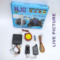 HJG Two Way Motorcycle Remote Security Lock Anti Theft Alarm System For Bike Motorcycle Self Sta-rter Bikes With Remote Key. 