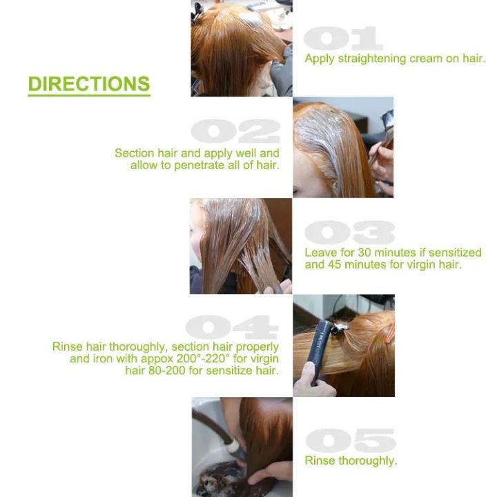 Keratin Hair Straightening Treatment Kit – Nourishing & Hydrating ...