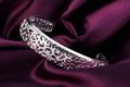 SMGSLIB Mother Fine 925 Sterling Silver Hollow pattern bangles Bracelets for Women adjustable Fashion luxury Jewelry wedding Party lady Gift. 