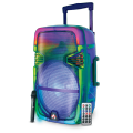 Audionic Speaker Mehfil MH-750 Portable Speaker with Mic, Wireless Speaker great as a Karaoke Speaker, 40W Bluetooth Speaker, Speaker with 3600mAh, Trolly Speakker with  Wireless MIC. 