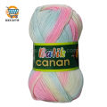 Canon Batik Wool Yarn – 100% Multi Acrylic, 90-100g Skeins for Knitting & Crochet Projects. 
