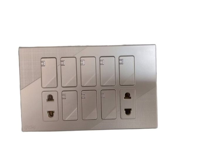 ECM Branded Metal series china fitting switch board | Daraz.pk