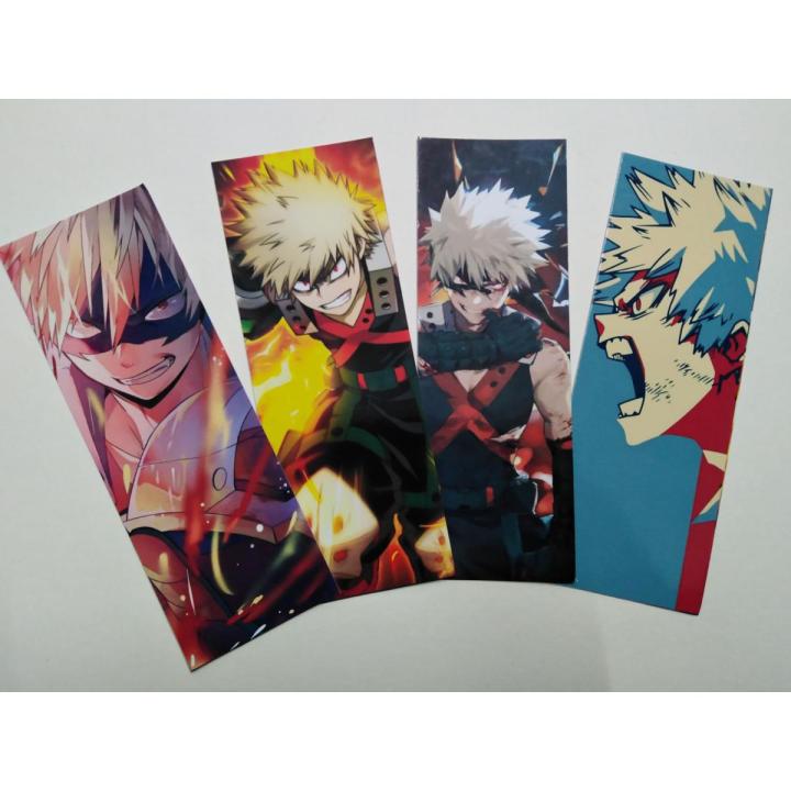 Bokugo My Hero Academia Bookmarks - Pack of 4