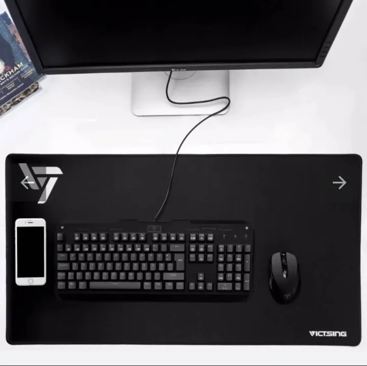 XXL%20large%20gaming%20mouse%20pad%20Victsing%20Large%20Gaming%20Mouse%20Pad%20Computer%20Keyboard%20Mousepad%20Mouse%20Mat,%20Water-Resistant,%20Non-Slip%20Base,%20Durable%20Stitched%20Edges,%20Ideal%20For%20Both%20Gaming%20Black%20-%20Image%203