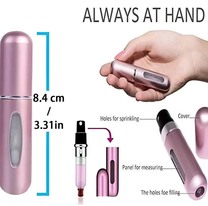 Pack%20Of%204%20Portable%20Perfume%20Spray%20Bottles%205ml%20Aluminum%20Refillable%20Travel%20Atomizer%20Set%20Multiple%20Color%20-%20Image%203