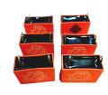 Pack of 6 Fuji Fan Speed Capacitors - 3.5uF / 220V, Designed for Fans. 