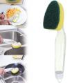 Portable Heavy Duty Dish Wand Sponge For Kitchen Sink Dishwand Cleaning Brush. 