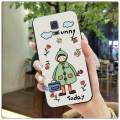 For Samsung Galaxy S5 Back Cover Case Fashion Cartoon girl Shockproof Camera Lens Protector Phone Cases. 