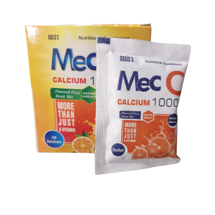 Mec C Sachet: Delicious Vitamin C Energy Drink for Immunity and Deficiency