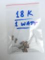 10 Pcs - Resistor 1 Watt 18K Resistance - 1W - 18 K - ±5% Tolerance Resistors. 