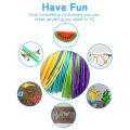 Color Refills For 3D Printing Doodle Pen, 3 D Pens Filament Multi Colors, Color Refill 3-D Filaments Print Materials. Multicolor Ink For Doodles Art Craft Pencil, Painting & Printing Pen Refilling Colour Wire, Prints Colours For Home Art Activity Set. 