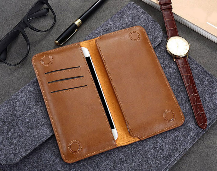 Leather%20Long%20Wallet%20for%20Men%20Mobile%20Pouch%20Card%20Holder%20with%20Magnetic%20Lock%20-%20Image%203
