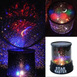 FRAKIN- Romantic Sky Star LED Starry Night Light Party Cosmos Maste-R Projector Lamp Gift