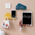 Wall Mounted Charger Mobile Phone Holder Hooks Hanging Tablet Charging Stand Home Office Storage Holders. 
