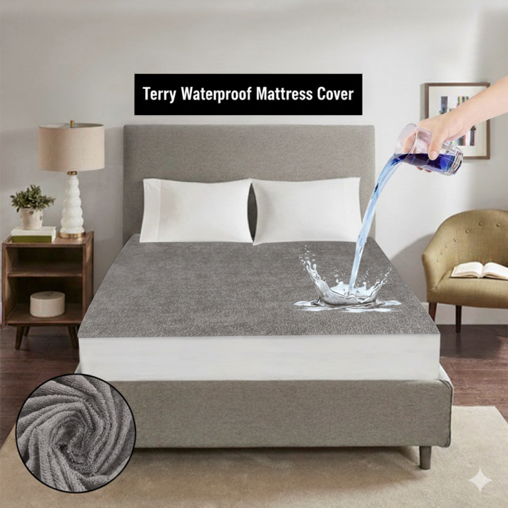 Terry%20Waterproof%20Mattress%20Protector%20%E2%80%93%20Dustproof,%20Hypoallergenic%20&%20Breathable%20Bed%20Cover%20-%20Image%203