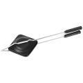 Non-Stick Griddle Sandwich Bread Toaster Gas Burner for Stove (Black). 