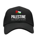 Palestine Cap - Plain Black Cap - Pakistan Cap - Free Palestine Cap -. 
