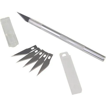 Keep%20Smile%20Precision%20Pen%20Cutter%20(%20Detail%20&%20Carving%20Knife),Hobby%20Blades%20Refill%20Excel%20Craft%20Art%20Knife%20Kit%20Cutter%20for%20Art,%20Hobby,%20Scrapbooking%20,Stencil%20-%20Image%203