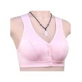 Front Open Wide Strap Non Padded Non Wired Maternity Nursing Bra Plus Size. 