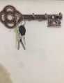 HMT Key holder Key Stand Key Case Key Hanger Wall Mounted Antique style (Key Shape). 