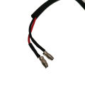 FG Universal Motorcycle Rear Reflector License Plate Light 3 LED Number Plate Light Tail Red Reflector. 