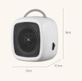 Mini Electric Fan 500W Heater 2 Temperature Adjustment Fast Heating Portable Air Heater Household Winter Warm Air Blower. 