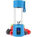 Mini Personal Size Premium quality Portable Blender and USB Rechargeable Easy to use Juicer Blender with 6 Blades Electric Blender Juicer Cup USB chargeable Mixer 380ml Food Grade Water Bottle Portable Smoothie and Fruit Juicer Machine. 
