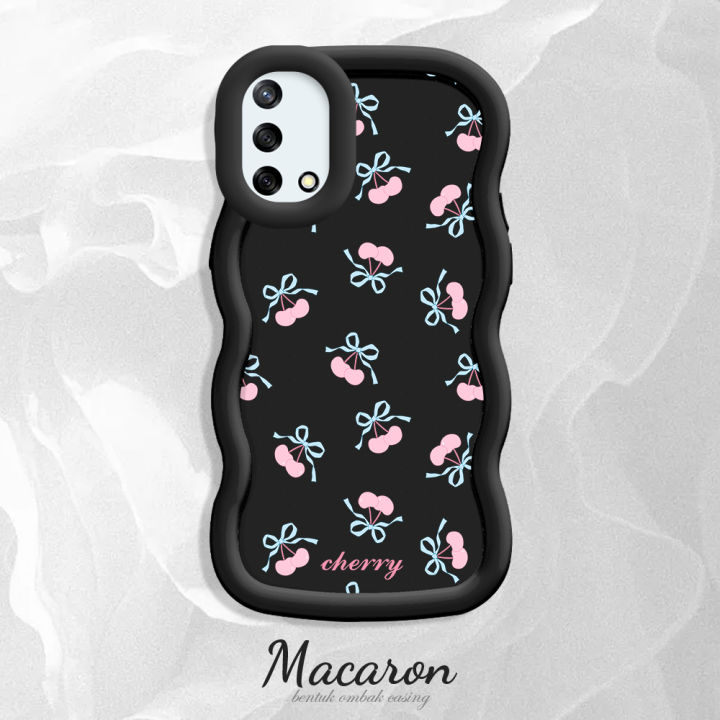 Everainy Cover Portafoglio In Pelle PU Per Oppo A74 4G/Oppo F19 - Con Cordino, Rosa - 3