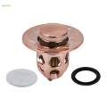 Bathroom Sink Stopper,Universal Basin Up Bathroom Drain Stopper , for 1.1~1.5 in Standard Drain Holes ,Anti Clogging Bathroom Sink Drain Strainer. 