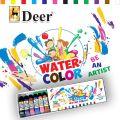 Deer Water Color Tube 12 Color. 
