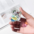 QUANBU 4PCS 50 mm/ 2 Inch AB Color Faceted Rainbow Paperweight Crystal for Home Office Decor and Wedding Favors. 