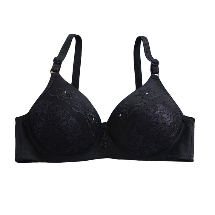 Push up Brazer Fashion Beauty Braser Soft Padded Bras For Women Non-Wired Brassiere Ladies Underwear Garments for Women Bras Adjustable Brazzer with Back Hooks (32 to 42 All Size Available in Random Colors)