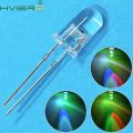 25/50 Pieces 5mm RGB LED Diodes Slow Flash LED Diode Color Red Green Blue LED 5mm Light-Emitting-Diode RGB LED. 