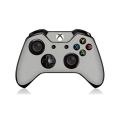 XBOX ONE Controller Silver Brushed Metal Texture Skin. 