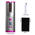 Cordless Hair Curler, Automatic Hair Curling Iron, Heatless Hair Rotating Curler with 3 Temperature & Timer Settings, Portable Rechargeable Rotating Ceramic Curling Fast Heating. 