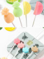 Lollipop cheese stick silicone mold qq sugar food-grade cartoon children's candy homemade home diy material small. 