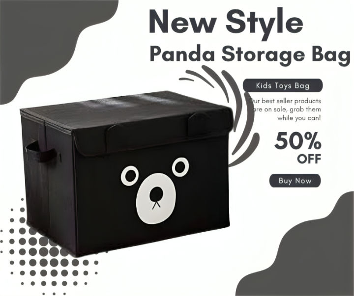 Panda%20Design%20Folding%20Storage%20Bins%20Quilt%20Basket%20Kid%20Toys%20Organizer%20Storage%20Boxes%20For%20Kids%20Clothing%20Wardrobe%20Storage%20Basket%20Box%20Cabinet%20Toys%20Storage%20Bins%20Wardrobe%20Storage%20Bags%201%20Piece%20Collapsible%20Panda%20Box%20Toys%20Organizer%20With%20Lid%20For%20Kids%20Playroom%20-%20Image%205