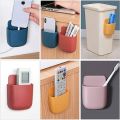 Wall Mounted Storage Box Remote Control Storage Organizer Case for Mobile Phone Plug Storage Rack Holder Stand Container Shelf. 