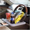 Steering Wheel Dining Food Tray for Car Driver and Passenger Car Table Desk Tray / Vehicle Seat Mount Laptop Desk. 