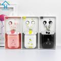 Cartoon Painted Earphones/In-Ear Headphones/Earbuds With Free Storage Box,Mic Noise Isolating 3.5mm Jack. 