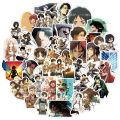 Attack on Titans Anime DIY Sticker Water Proof Decal Vinyl for Car Skateboard, Laptop, Luggage & Guitar – 100 Pieces. 