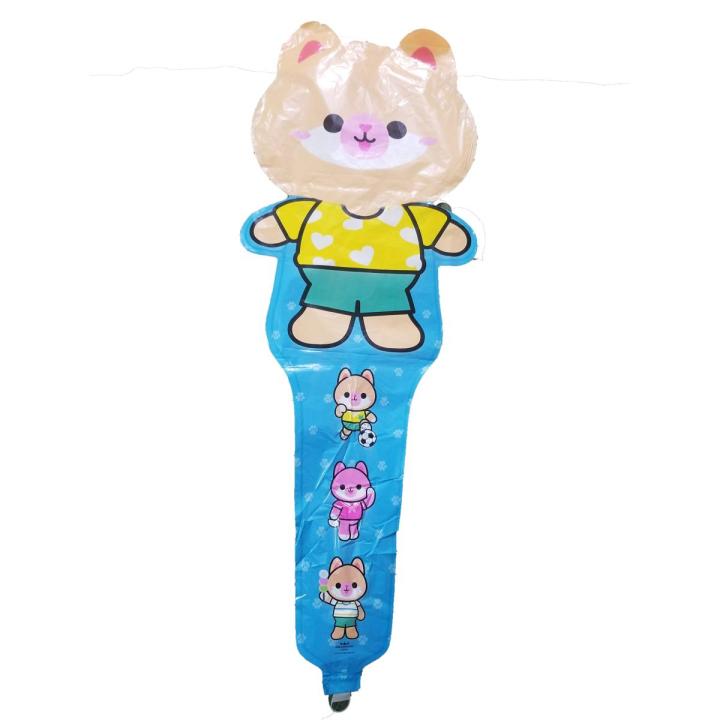 BEAR THEME LONG FOIL BALLOON PACK OF 2 FOIL BALLOONS