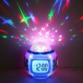 FRAKIN Projector Alarm Clock, Music Alarm Clock Digital Clock. 