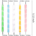16 Pcs Mandala Dotting Tools for Painting Rocks Mandala Stencils Kit Ball Stylus Clay Sculpting Carving Tools. 
