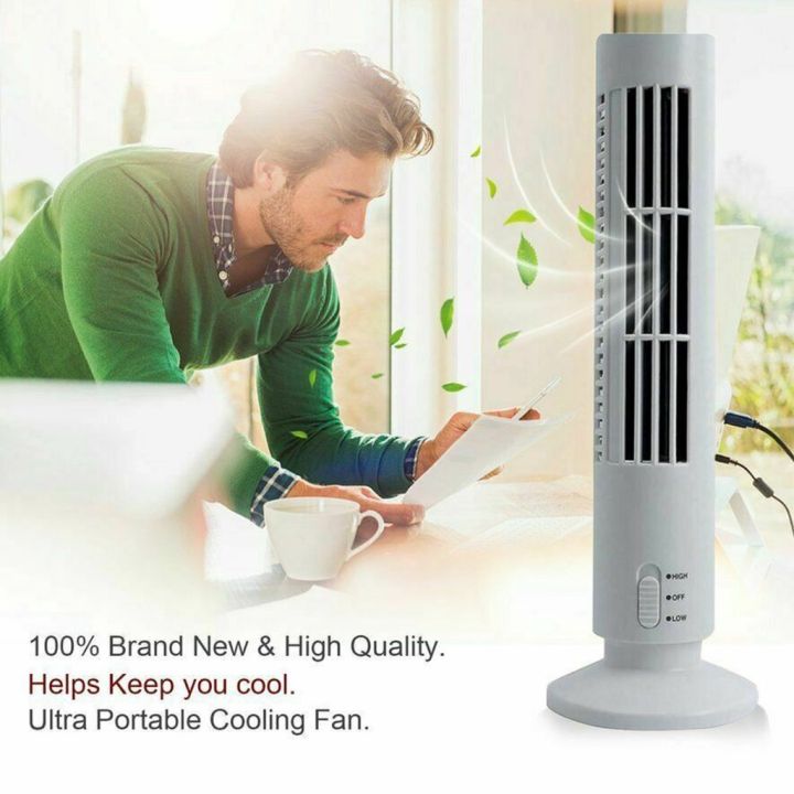 Effective%20cooling%20USB%20Tower%20Fan%202%20Level%20Adjustable%20Speed%20Mini%20Vertical%20Bladeless%20Fan%20Quiet%20Summer%20Cooling%20-%20Image%204